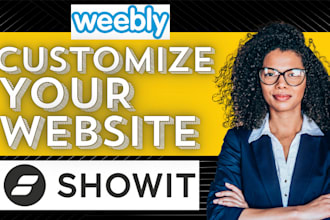 be your showit professional, design, customize showit website, update showit