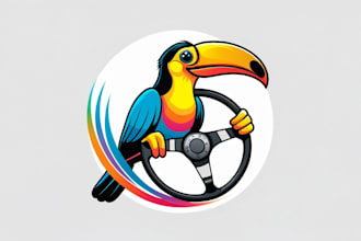 design toucan mascot logo in 12 hours