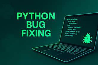 debug and solve your python code issues