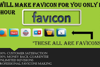 make favicon for you only in 1 hour