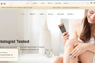 build wordpress hair extension website wix hair salon shopify wocommerce store