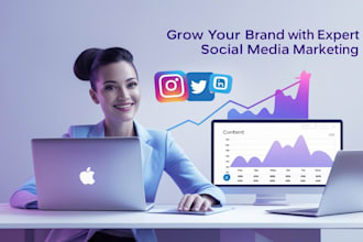 grow your brand with professional social media marketing