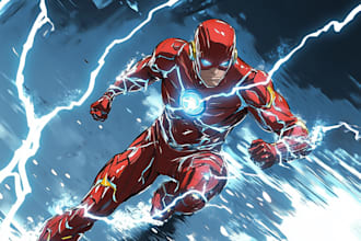 make you as a superhero marvel or dc character