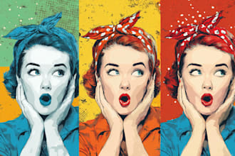 make a beautiful wpap pop art portrait