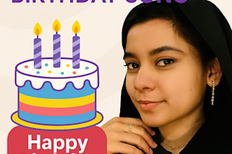 sing a sweet birthday tune