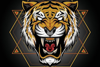 design wonderful tiger logo
