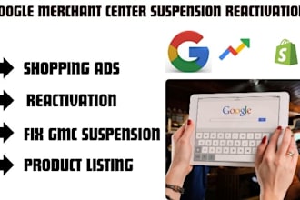 fix google merchant center reactivation suspension shopping ads product listing