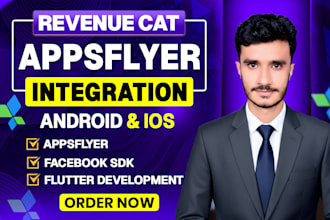 integrate appsflyer, revenuecat, and facebook sdk in your flutter app