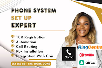 ringcentral twilio aircall freepbx 3cx vicidial vitalpbx voip phone system setup