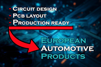 do automotive industry circuit design and pcbs layouts