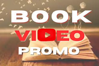 create amazing book trailer video book promo video book trailers for your story