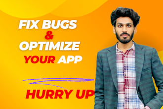 fix bugs and optimize your flutter app for android and ios