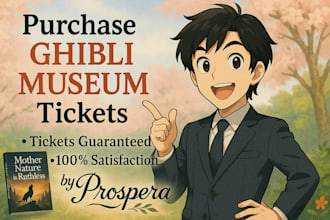 buy a ghibli museum ticket and pokémon café tickets in tokyo, japan