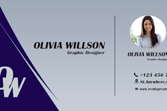 design a clean and unique business card for your brand