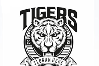 design a gorgeous tiger logo