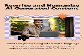 rewrite and humanize ai generated content to sound natural