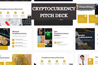 design cryptocurrency investor ready pitch deck web3 startup fundraising  24hrs
