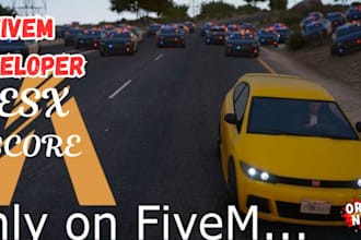develop or fix your qbcore esx fivem server
