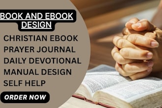 format, design christian book, ebook devotion manual, prayer journal amazon KDP