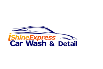 design a clean and modern car wash or auto detailing logo