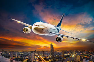 flight booking services, full international trip planning