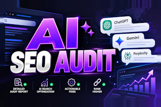 do ai SEO audit for chatgpt gemini and google ai overviews