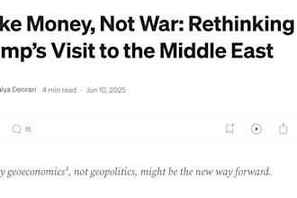 write economic analysis and policy commentary with research