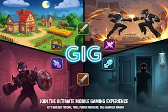 make game uiux design for mobile and pc