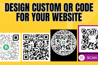 create custom qr code with logo for your website, link, app, product, business