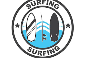 design exclusive surfboard logo