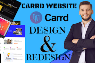 do carrd payhip systeme io website design and redesign