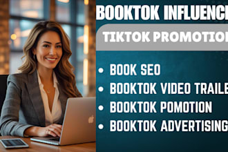 promote your book with high converting booktok influencer videos