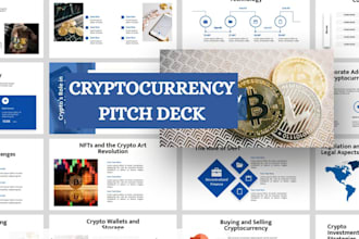 design cryptocurrency investor ready pitch deck web3 startup fundraising ppt