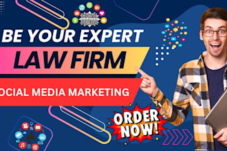 be your law firm, attorney social media marketing manager for active law leads