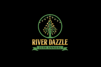 design river falls city festival logo
