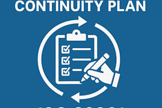 do business continuity policy, manual based iso 22301
