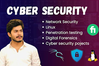 do cybersecurity and penetration testing tasks and projects