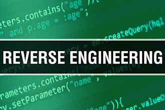 expert reverse engineering exe, dll and unity game decompile, recompile ea