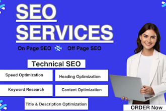 do on page SEO services for wordpress, shopify, wix