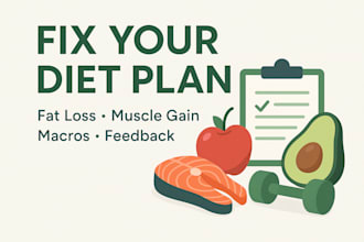 analyze and guide your diet so you can achieve your goals