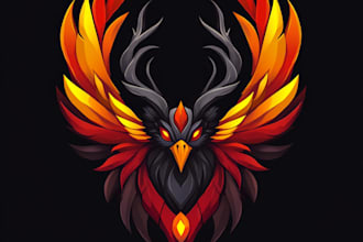 design a custom premium heraldic and luxury vintage logo