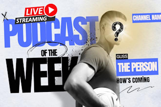 design professional live stream thumbnail to increase CTR