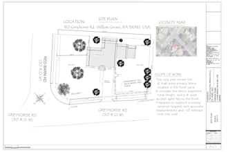 draw site plan or plot plan in 6 hours for permit approval