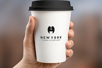 create a modern minimalist logo for your brand