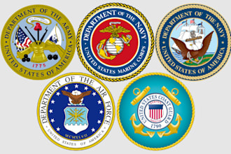 design military logo army, tactical, veteran, security and defense branding