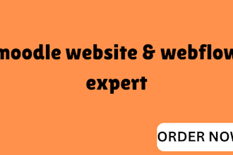 build, customize, or fix your moodle lms website professionally