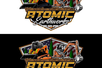 do a professional transport, trucking, and logistics logo