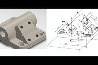 create high quality 3d cad product model in solid works or fusion 360