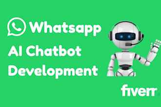 develop whatsapp ai chatbot