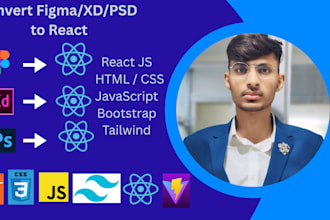 convert figma prototype to react codebase